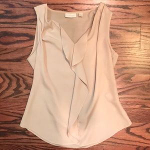 Beige dress shirt/ shell